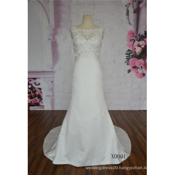 Beautiful Satin Wedding Dress Mermaid